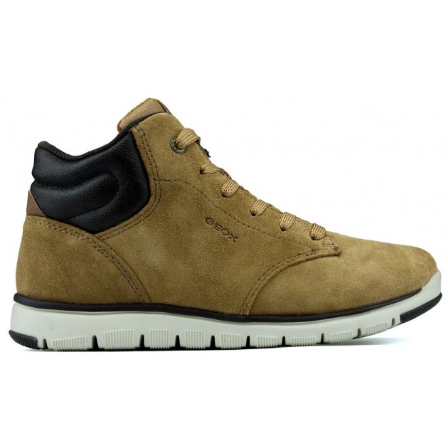 JR XUNDAY Boy GEOX enkellaarzen YELLOW_BROWN JR XUNDAY Boy GEOX enkellaarzen YELLOW_BROWN