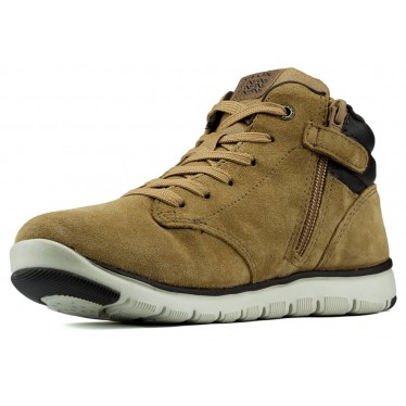 JR XUNDAY Boy GEOX enkellaarzen  YELLOW_BROWN