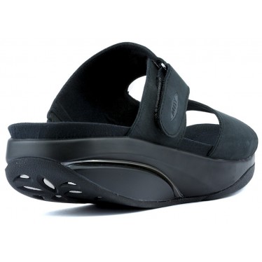 SANDALIAS MBT TABIA W  BLACK NUBUCK