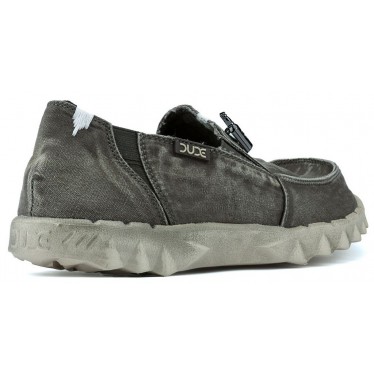 MOCASINES DUDE FARTY WASHED M  GREY