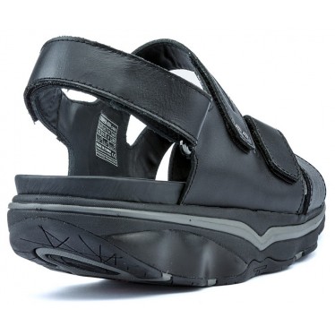 SANDALIAS MBT ROCCO M  BLACK NAPPA