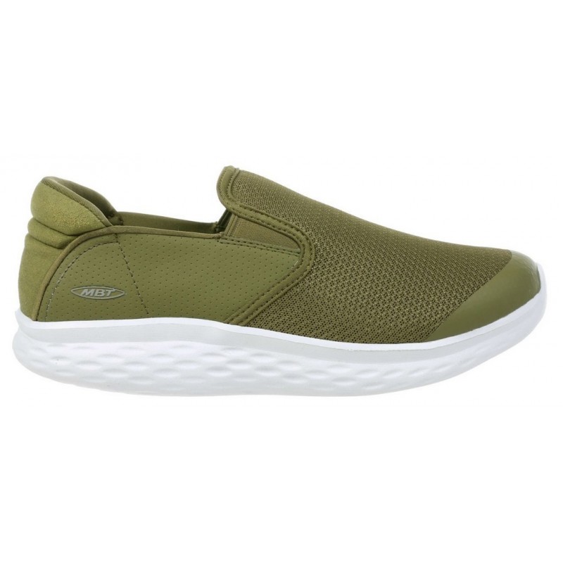 MBT MODENA SLIP OP RUNNING M-SCHOENEN  MILITARY_GREEN