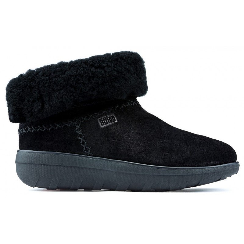 BOTINES FITFLOP MUKLUK SHORTY 2  BLACK
