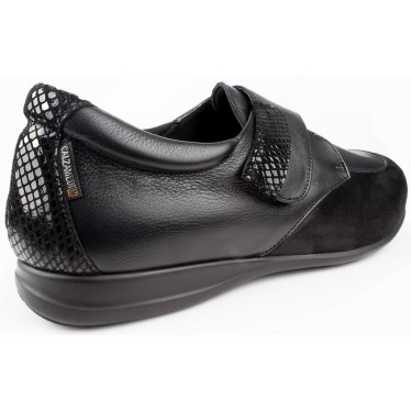 SCHOENEN CALZAMEDI VELCRO BRILLANTES W  NEGRO