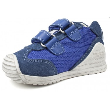 DEPORTIVAS BIOMECANICS BIO RUNNING VELCRO  AZUL