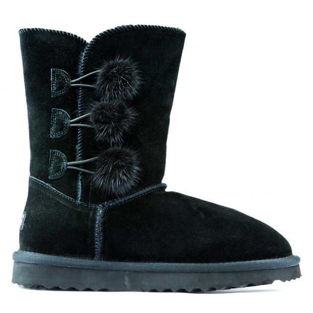 Laarzen Oca Loca Pompon NEGRO Laarzen Oca Loca Pompon NEGRO