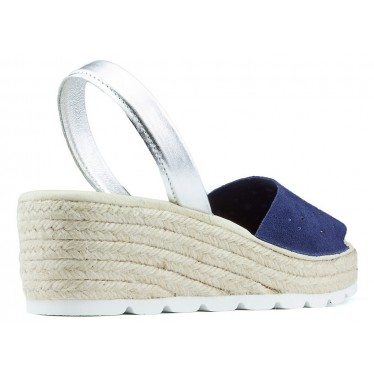 SANDALIAS CON CUÑA ARANTXA SERRAJE COMODAS  ELECTRIC
