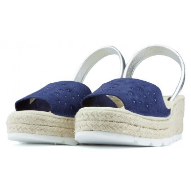 SANDALIAS CON CUÑA ARANTXA SERRAJE COMODAS  ELECTRIC