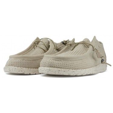 ZAPATOS DUDE WALLY PERFORATED  BROWN