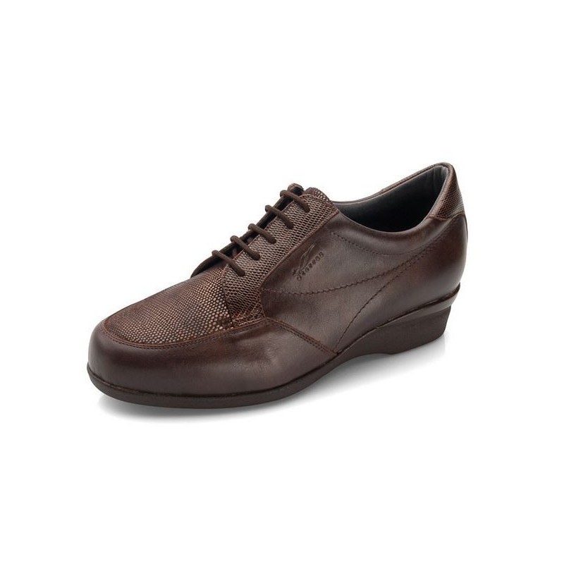 DANSENDE SCHOENEN MILAN DIABCARE WIDE CORD W  MARRON_E2