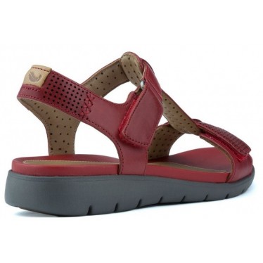 SANDALIAS CLARKS UN HAYWOOD  RED LEATHER