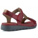 SANDALIAS CLARKS UN HAYWOOD  RED LEATHER