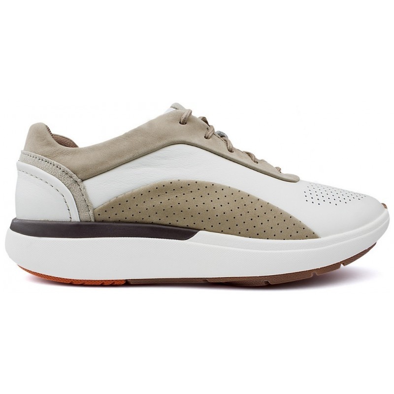 Clarks Un Cruise Lace W schoenen  WHITE