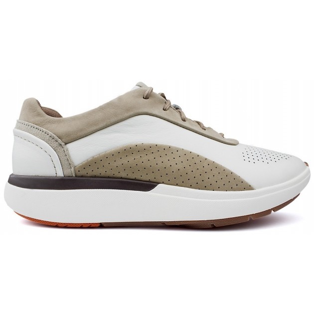 Clarks Un Cruise Lace W schoenen WHITE Clarks Un Cruise Lace W schoenen WHITE