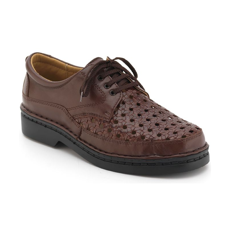 SCHOENEN CALZAMEDI MET VELCRO COMODO NAADLOZE HAND H  MARRON