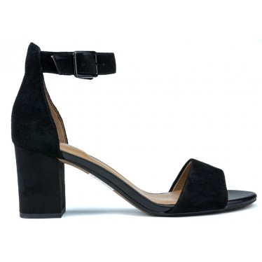 SANDALIAS CLARKS DEVA MAE  BLACK SUEDE