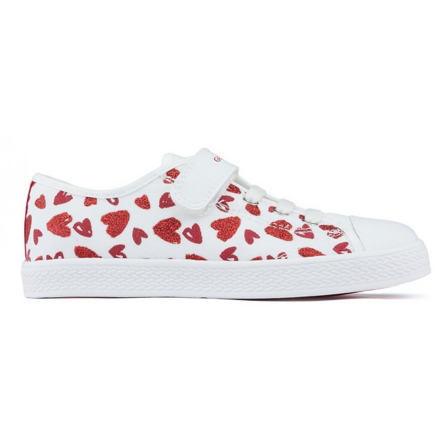 GEOX JR CIAK-schoenen  WHITE_RED