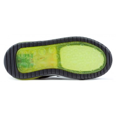GEOX INEK BD licht schoenen aan  BLACK_LIME