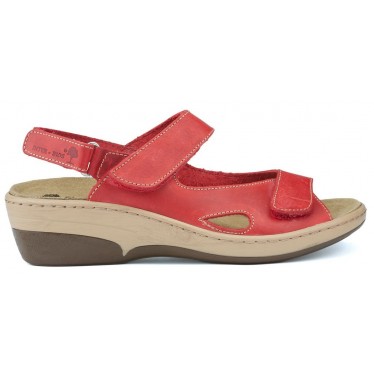 Sandalen Interbios Flower 6545  ROJO