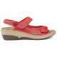 Sandalen Interbios Flower 6545  ROJO