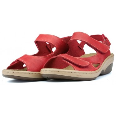 Sandalen Interbios Flower 6545  ROJO