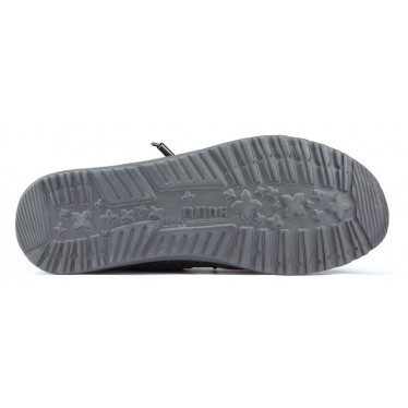 DUDE WALLY M Schoenen  SUEDE_CARBON