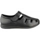 CALZAMEDI ZWART WIJD 15 UNISEX SANDAL  NEGRO