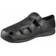 CALZAMEDI ZWART WIJD 15 UNISEX SANDAL  NEGRO