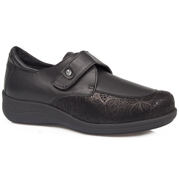 ZEER COMFORTABELE EN ELASTISCHE DIABETISCHE CALZAMEDI-SCHOEN NEGRO ZEER COMFORTABELE EN ELASTISCHE DIABETISCHE CALZAMEDI-SCHOEN NEGRO