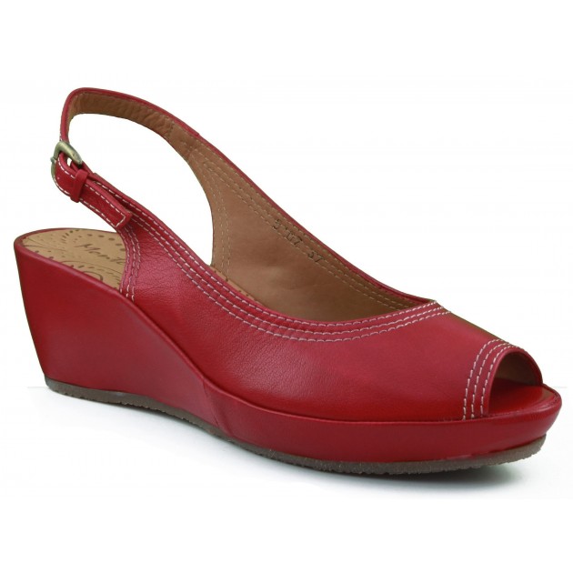 MONTESINOS CON CUÑA MUY COMODA Y ANATOMICA ROJO