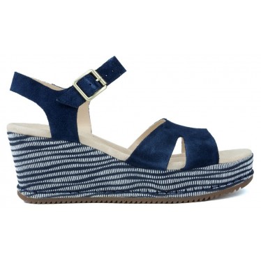 SANDALIAS CLARKS AKILAH EDEN  NAVY COMBI