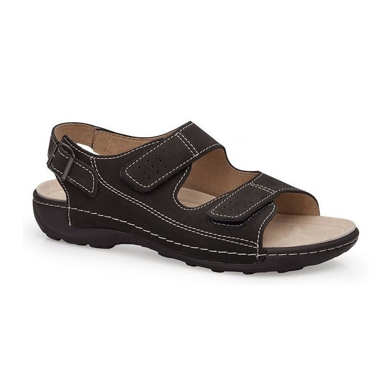 CALZAMEDI BECHAMP SANDALEN  NEGRO