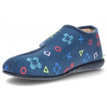 HUIS SLIPPERS VULLADI JONGEN ROC 3244  MARINO