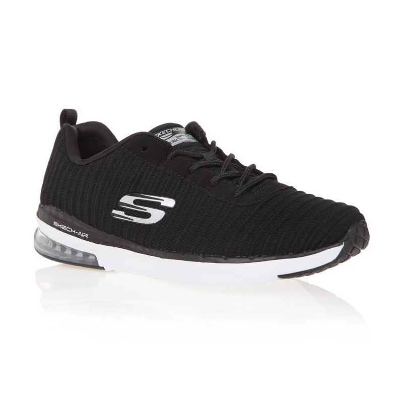 SKECHERS SKECH AIR INFINITY SNEAKERS  BLACK