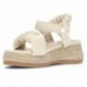 MTNG ELASTISCHE SANDALEN 50510  CREAM