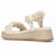 MTNG ELASTISCHE SANDALEN 50510  CREAM