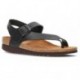 SANDALEN INTERBIOS CHICAGO 7162-C  NEGRO