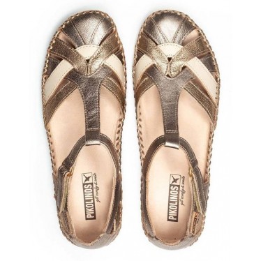 SANDALEN PIKOLINOS VALLARTA 655-0732CLC1  STONE