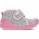 BIOMECANICS BABY SLIPPERS BIOHOME 221291-B  GREY_PINK