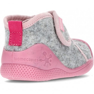 BIOMECANICS BABY SLIPPERS BIOHOME 221291-B  GREY_PINK