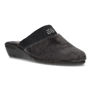 HUISSLIPPERS VULLADI ALASKA WEDGE 2020  GRIS