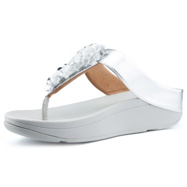 FITFLOP SEQUIN TOE THONGS Sandalen  SILVER