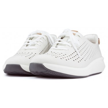 CLARKS UN RIO TIE schoenen  WHITE_LEATHER