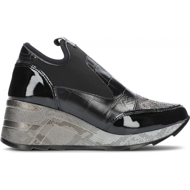 SNEAKERS CETTI lakleer C-1121 NEGRO SNEAKERS CETTI lakleer C-1121 NEGRO