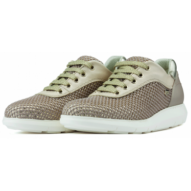 ONFOOT SIMPLY GLANZENDE W SNEAKERS  ORO
