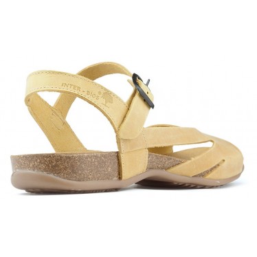 INTERBIOS sandalen comfortabele gesp 2019  MOSTAZA