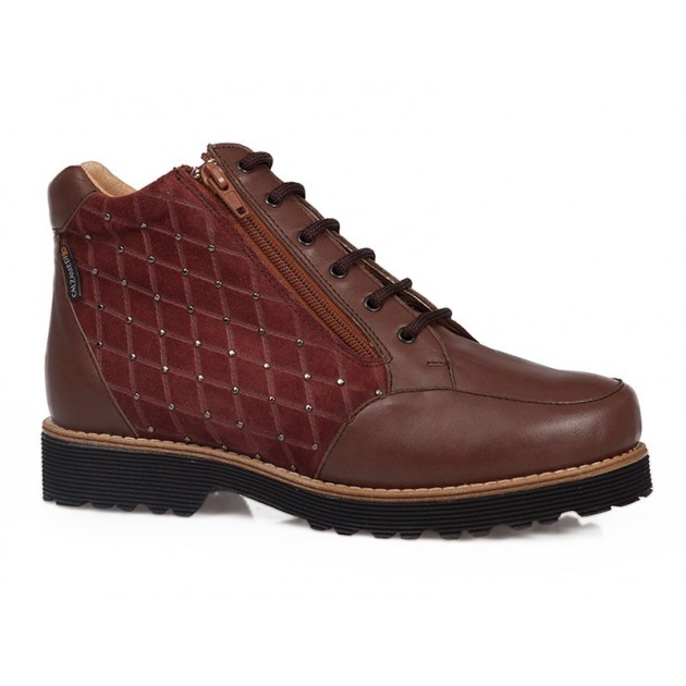 SCHOENEN MET HAK CALZAMEDI 0711  MARRON