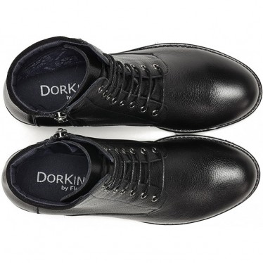 DORKING GLAZEN LAARZEN D8644  NEGRO