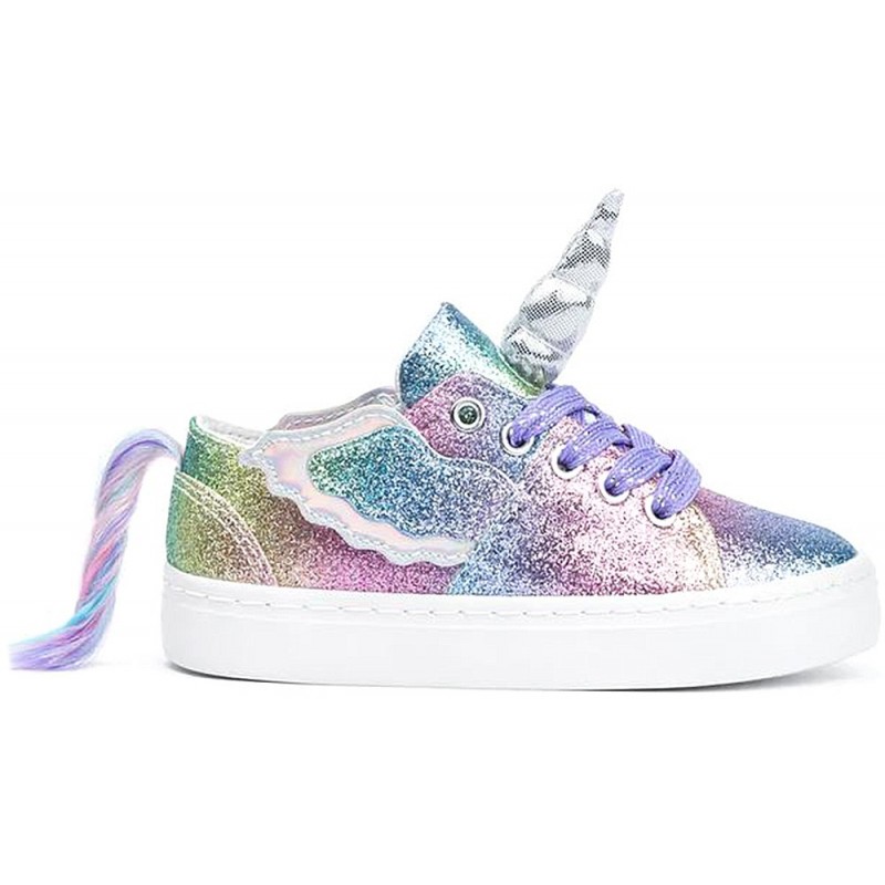 GLITTER EENHOORN CONGUTO SNEAKERS 30212  MULTICOLOR