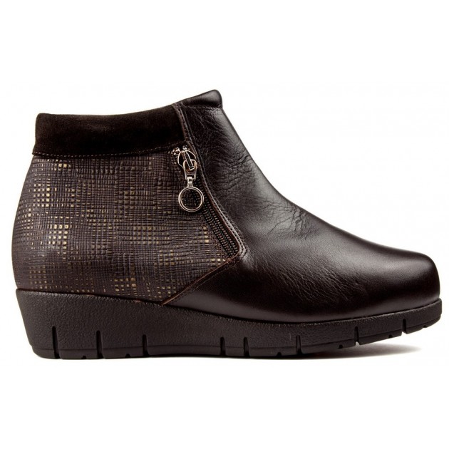BOTINES DTORRES THAIS CREMALLERA MARRON BOTINES DTORRES THAIS CREMALLERA MARRON
